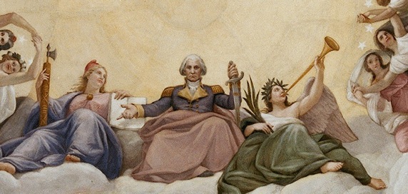 Apotheosis of Washington-E PLURIBUS UNUM